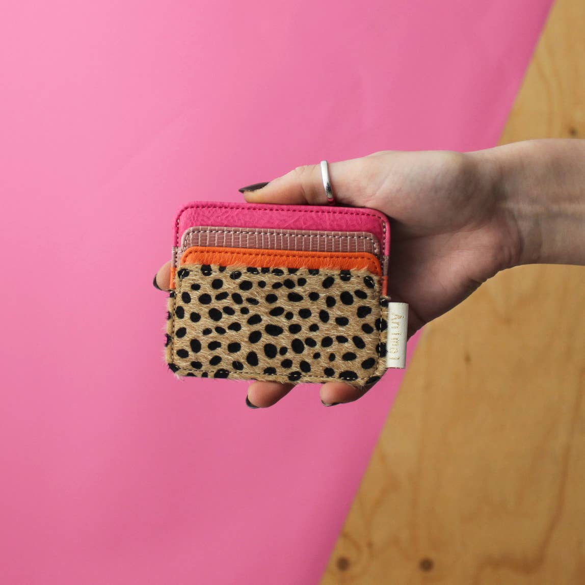 Cheetah Chic Card Keeper