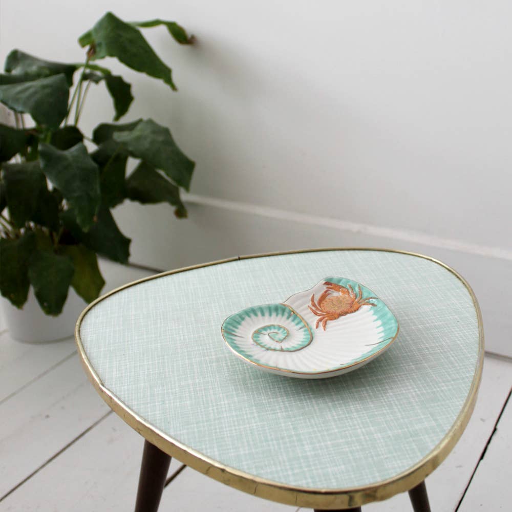 Coral & Crab Trinket Dish