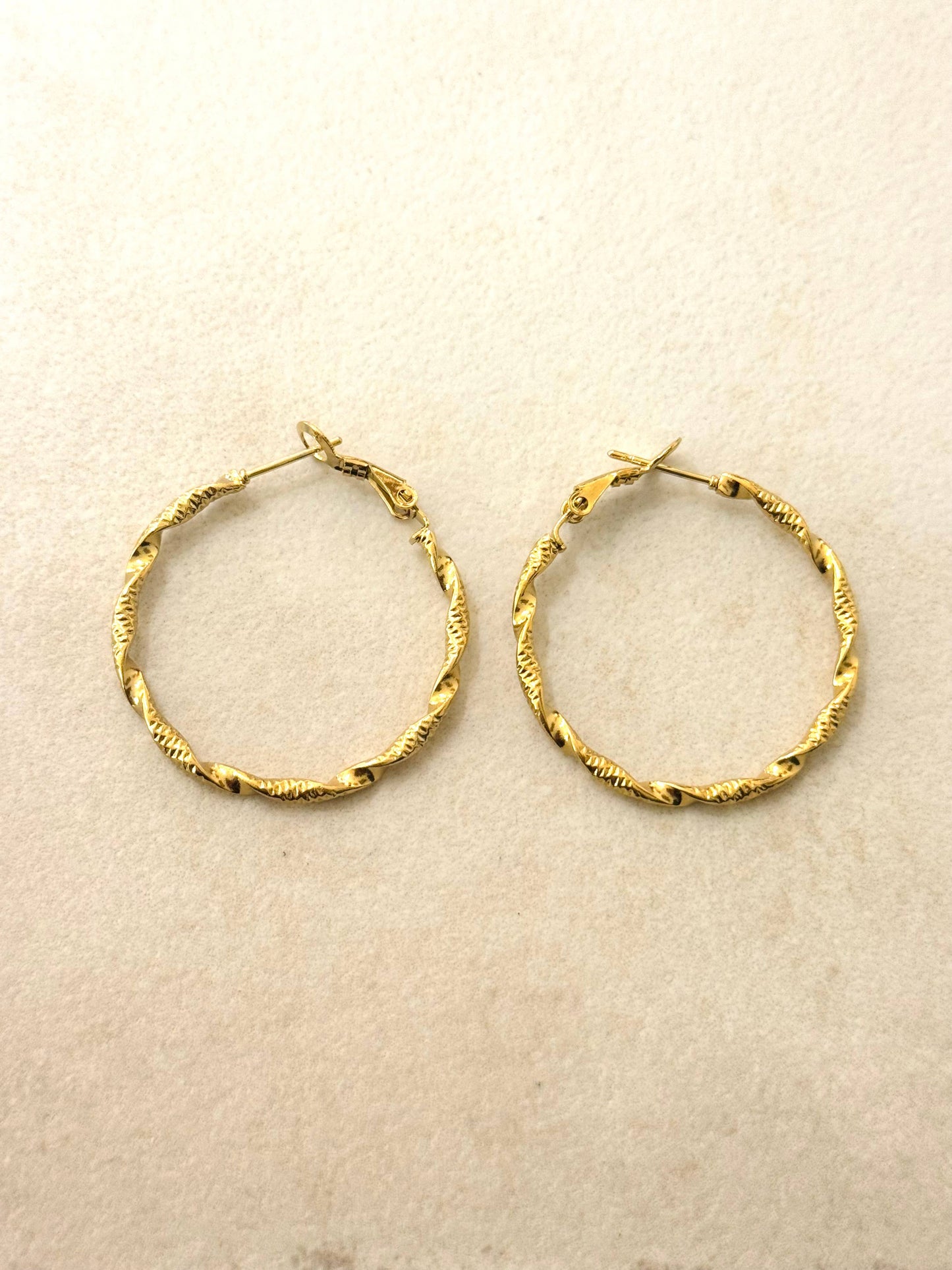 Satoshi – Bold Hoop Earrings