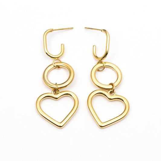 Sienna – Terra Glow Hoops