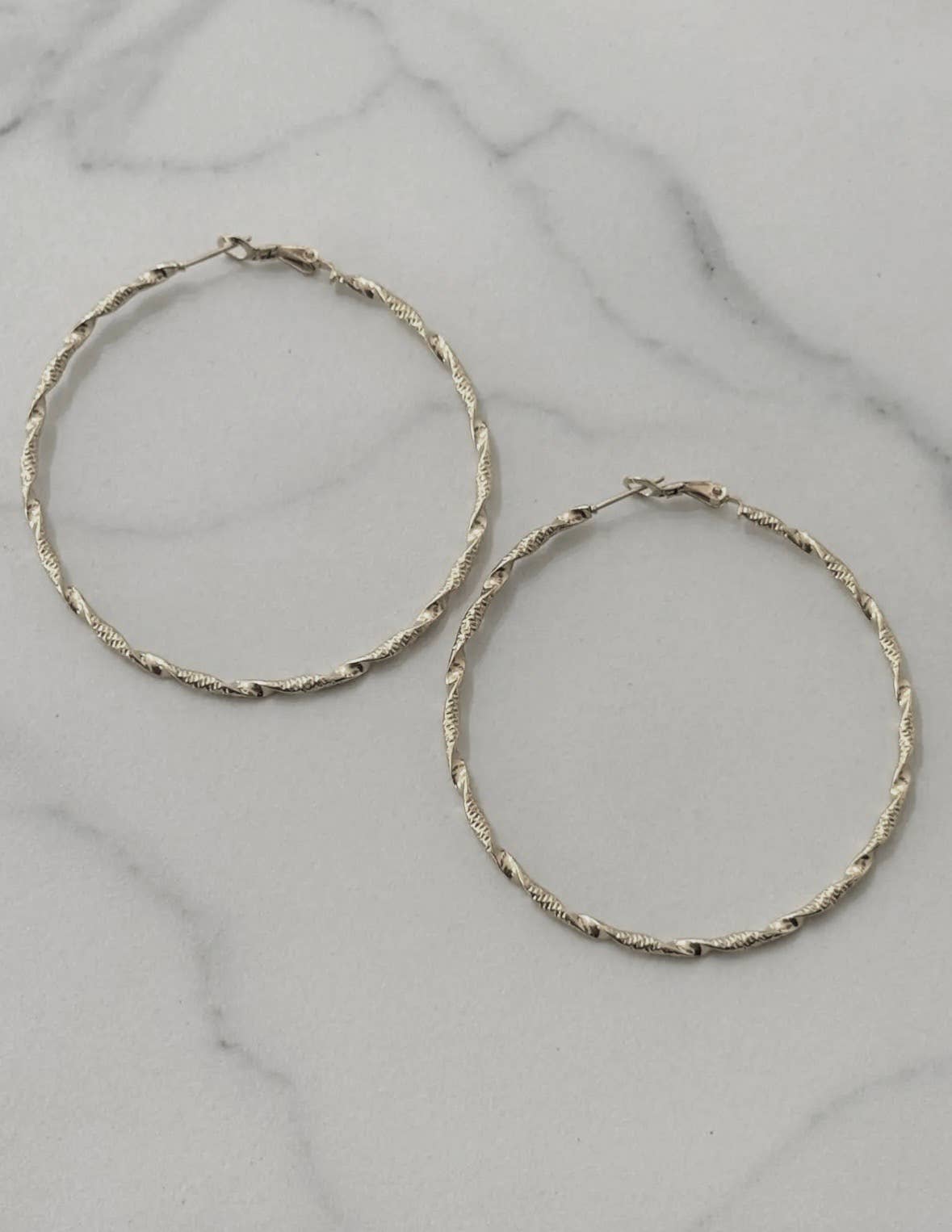 Satoshi – Bold Hoop Earrings