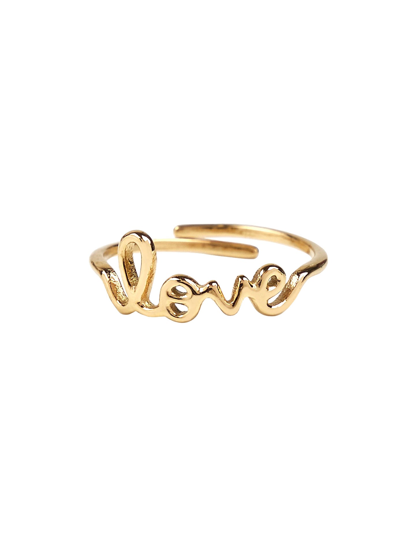 Love You Forever Adjustable Ring
