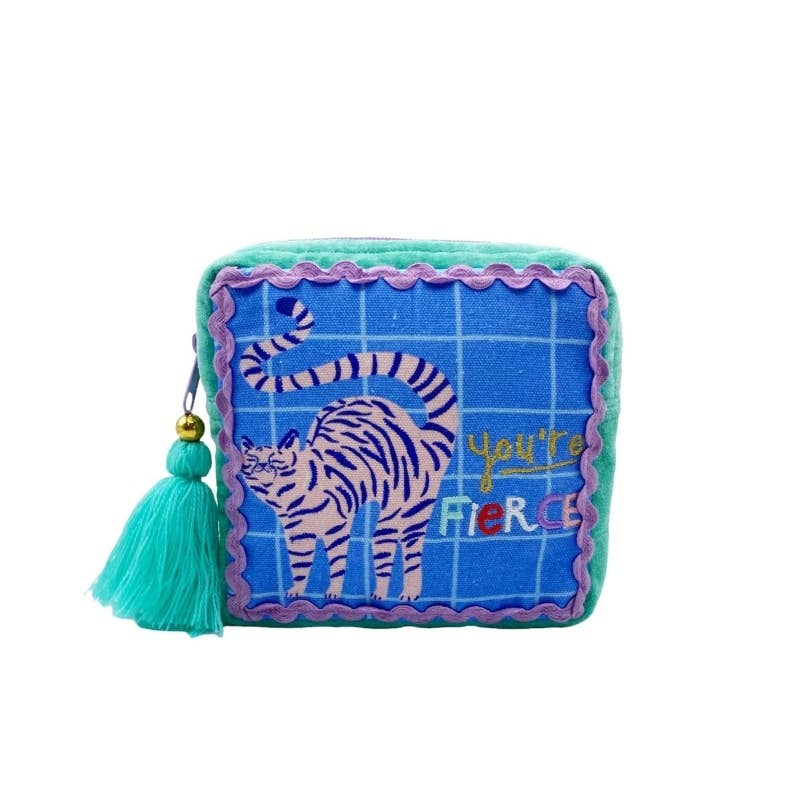 Fierce Feline Makeup Pouch