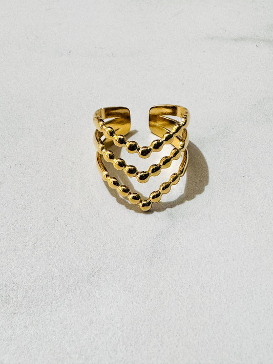 Levan Luxe Adjustable Ring